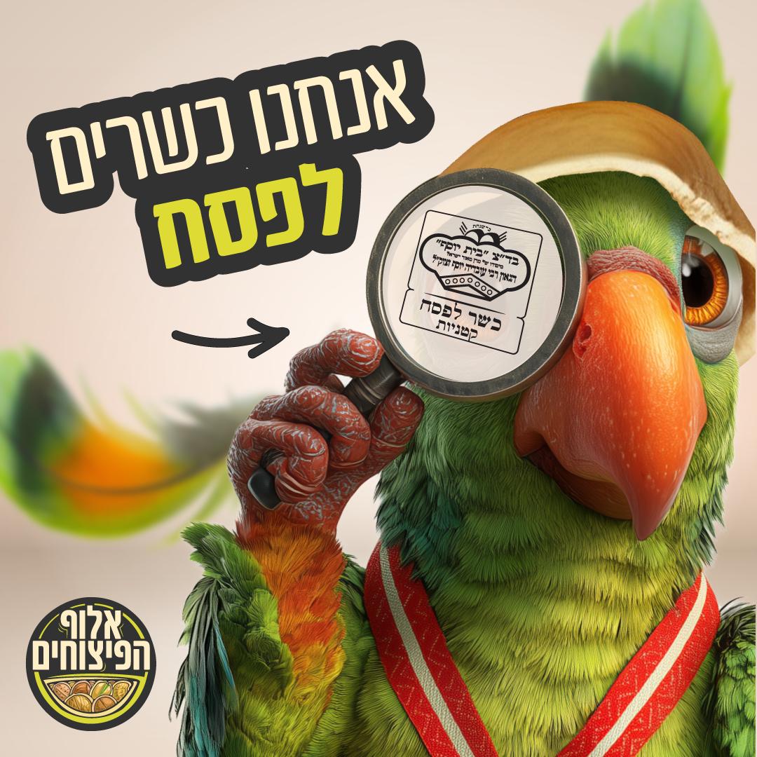 אנחנו כשרים לפסח