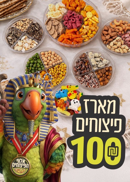 מארז פיצוחים 100 ש״ח מובייל