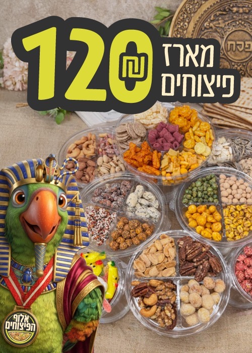 מארז פיצוחים 120 ש״ח מובייל